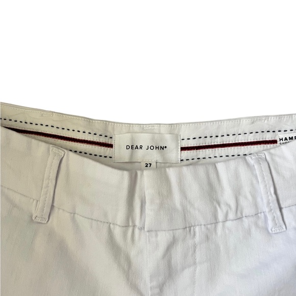 Dear John Comfort Hampton Short in Optic White  NWOT Size 27 & 31 - Picture 14 of 14